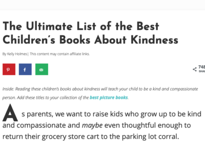 Best Children’s Books about Kindness