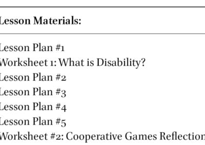 The Tripartite Intervention: Breaking Down Attitudinal Barriers in Education